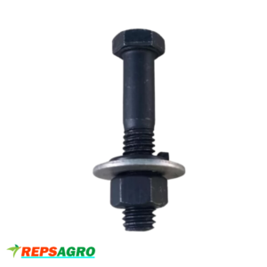 Tornillo con tuerca, roldana y guacha de presión 3/8 x2