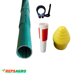 Set Tubo Fibra de Carbón 42R - 19m Largo